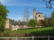 Medieval castle in France