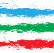 tricolour ink splat