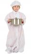 Child with saucepan