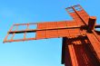 Red Wooden Windmill