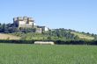 Castle of Torrechiara and vineyard