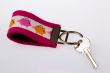 Violet red key ring