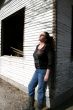 Woman aainst Wall