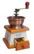 handmade coffee-mill isolated