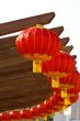 Chinese lanterns in circle