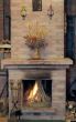 Fireplace in village house
