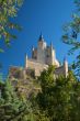 back side of segovia castle