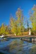 park with statues