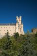 detail of segovia castle