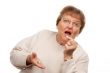 Attractive Senior Woman Taking Pills
