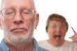 Senior Couple in an Argument