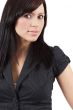 Beautiful brunette businesswoman
