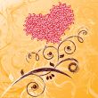 Valentine`s day card.
