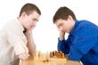 Men play chess