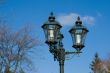 Old style street lamps