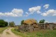 haystack in the village