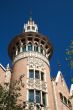 tower detail in barcelona