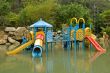 Colorful water playground