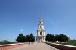 A sight to the Ryazan kremlin. The bell tower