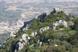 Panoramic view of Morrish Castle. Sintra Portugal