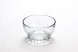 Empty transparent  bowl