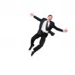 Businessman Jumping