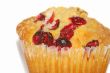 Cranberry muffin close-up