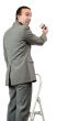 Painting Businessman