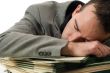 Sleeping Businessman