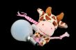 Cow with a light bulb