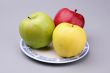 Multi-coloured apples