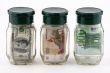 Denominations in jars