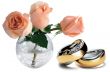 Three roses and rings