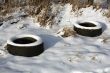 Autotire covers under snow