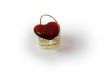 Red Heart in Basket