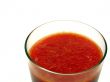 Red tomato juice