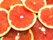 Red grapefruits