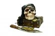 Pirate skull and booty