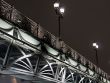 Bridge over the river night view