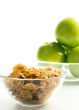cornflakes and green apples