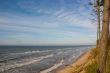 Steep bank at the sea