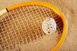 Old tennis racket