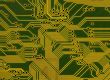 Close-up circuit board background