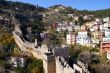 Alanya castle and houses