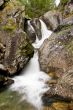 A waterfall is in the Ural mountains 1