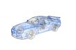 3d concept model of modern car project