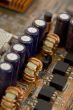 Electronic components closeup