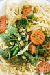 Spagheti with vegetables