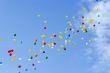 Balloons in sky