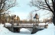 Old metal chinese bridge